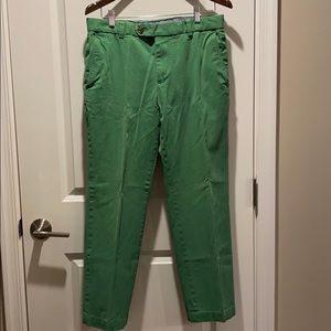 Brooks Brothers Green Chinos, W33/L30